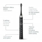 SMILLE Sonic Brush s vlákny SANGI černý – Hledejceny.cz