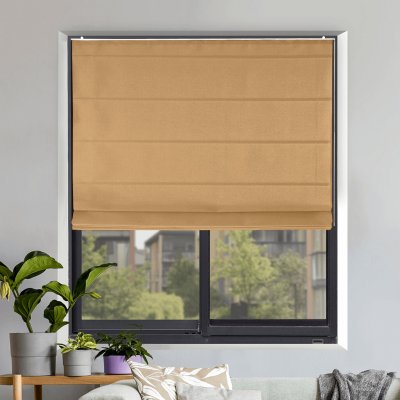 Roleta Římská, Bello, Světle hnědá, RB 003 , 75 x 80 cm – Hledejceny.cz
