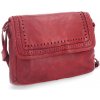 Kabelka Noelia Bolger dámská kožená crossbody kabelka červená NB 2026 red