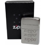 Zippo chrom geb.grav"History of Zippo Logos – Hledejceny.cz