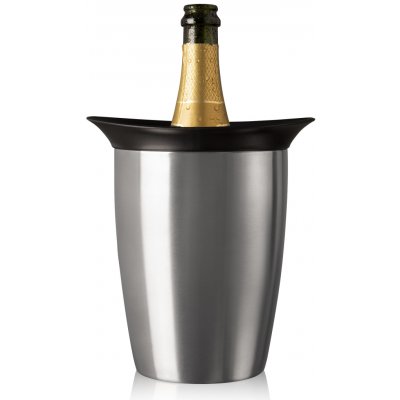 Vacu Vin 3647360 Chladicí nádoba na sekt s aktivní vložkou ELEGANT nerez – Zbozi.Blesk.cz