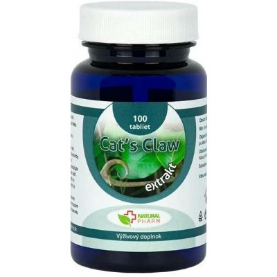 Natural Pharm Cat's Claw Mačací dráp 100 tablet – Hledejceny.cz