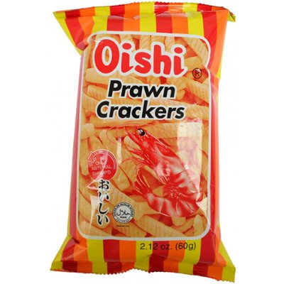 Oishi Krevetové chipsy 60 g – Sleviste.cz