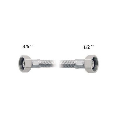 nerezová připojovací hadička M 3/8"x M 1/2", DN 9,5 x 14 mm, 40 cm – Zbozi.Blesk.cz