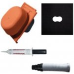 Tondach Stodo / Contiton 12 Komplet odvětrání kanalizace černá amadeus glazura – Hledejceny.cz