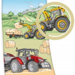HERDING Osuška Traktor 75 x 150 cm – Hledejceny.cz
