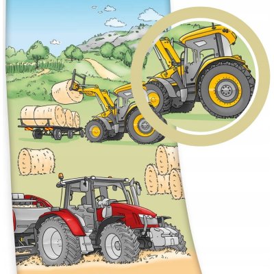 HERDING Osuška Traktor 75 x 150 cm – Hledejceny.cz