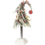 J-Line by Jolipa Vánoční zasněžený stromek s Led světýlky Xmas S - 15*15*45 cm - J-Line by Jolipa – Hledejceny.cz