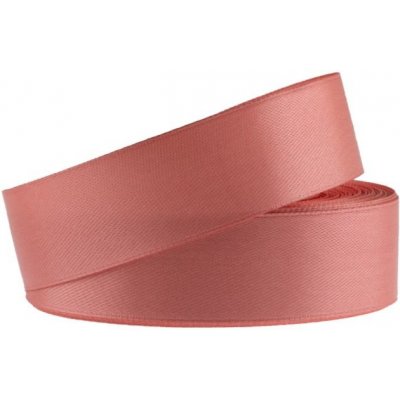 Stuha saténová 25mm/32m venetian pink (benátská růžová) – Zboží Mobilmania