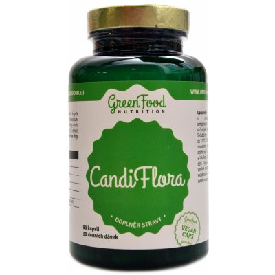 GreenFood CandiFlora 90 kapslí – Hledejceny.cz