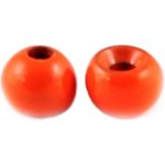 Knapek Hooks Tungstenové kuličky COLOR Regular Fluo oranžová 3,5mm 10ks – Zboží Dáma