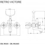 Mereo Retro Viktorie CBL901A03 – Hledejceny.cz