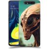 Pouzdro a kryt na mobilní telefon Samsung Pouzdro ACOVER Samsung Galaxy A80 A805F s motivem Alien I