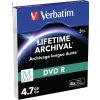 Verbatim DVD-R 4,7GB 4x, M-Disc, printable, slimbox, 3ks (43826)