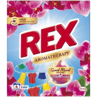 Rex Malaysian Orchid prací prášek na barevné prádlo 4 dávky 280 g – Zbozi.Blesk.cz