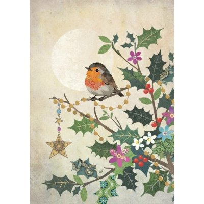 Přání DC044 BUG ART - vánoční – Zboží Mobilmania