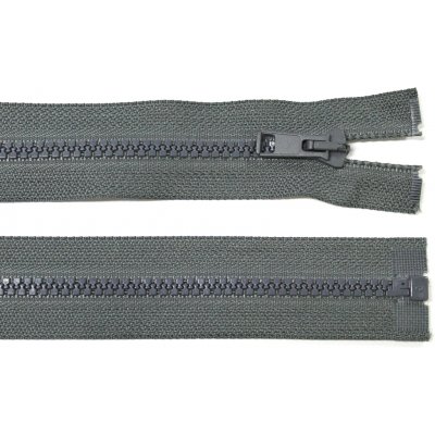 Kostěný zip no.5 rozepínací 35cm bundový color: 719 šedá – Hledejceny.cz