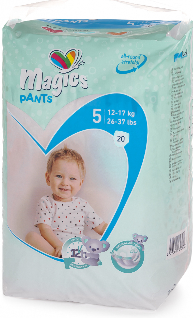 Dry Lock Magics Pants Junior 12-18 kg 20 ks