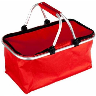 HAPPY GREEN A08908 Košík kempingový červený – Zboží Dáma