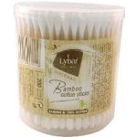 Lybar Vatové tyčinky bambus (kulatá dóza) 200 ks – Zboží Mobilmania