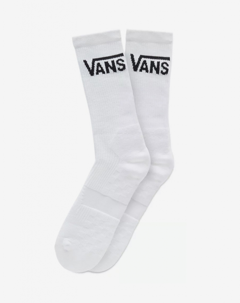 Vans Classic Crew 3 Pack of Socks White