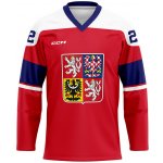 Fan dres CCM Česká republika David Pastrňák #88 červený – Zboží Mobilmania