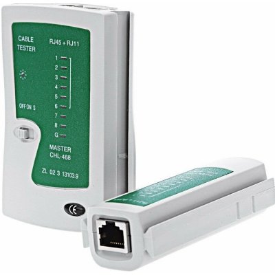 XtendLan Tester UTP, loopback, RJ11/RJ12/RJ45, LANTEST468G – Zboží Dáma
