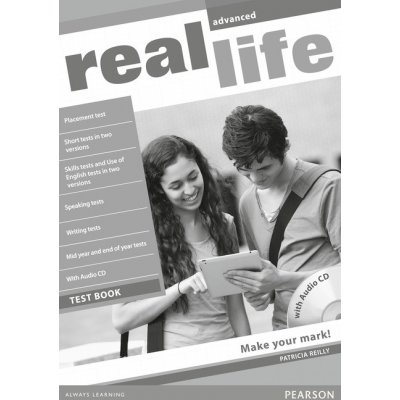 Real Life Advanced Test Book with Audio CD