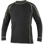 CXS tričko REWARD funkční dlouhý rukáv pánské černo-zelené – Hledejceny.cz
