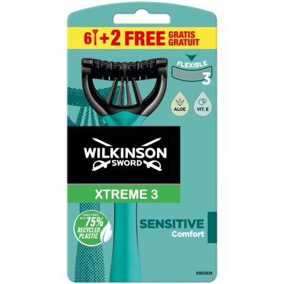 Wilkinson Sword Xtreme 3 Sensitive 8 ks – Sleviste.cz