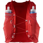 Salomon ADV Skin 12 Race Flag Set goji berry ebony běžecká vesta Velikost: XS – Zboží Dáma