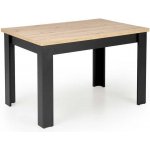 Halmar Jídelní stůl Aseado dub artisan / černá – Zboží Mobilmania
