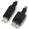 usb kabel Akyga AK-USB-44 USB typu C / microUSB B 3.0, 1m