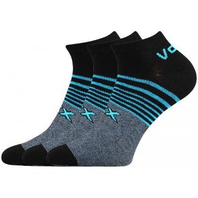 Voxx ponožky Rex 09 3 pár černá – Zboží Mobilmania