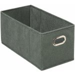 5Five Textilní úložný box 15 × 31 cm zelený – Zboží Dáma