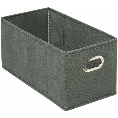 5Five Textilní úložný box 15 × 31 cm zelený – Zboží Dáma