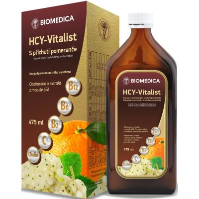 HCY-Vitalist s příchutí pomeranče 475 ml