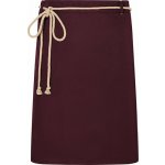 Karlowsky Elegantní keprová zástěra nad kolena ve svěžím stylu lilková Pantone 5185C 90x55cm KY057 – Hledejceny.cz