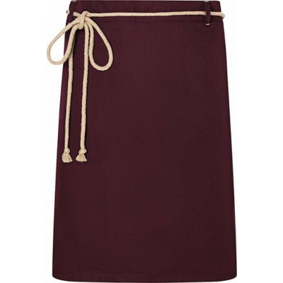 Karlowsky Elegantní keprová zástěra nad kolena ve svěžím stylu lilková Pantone 5185C 90x55cm KY057 – Hledejceny.cz