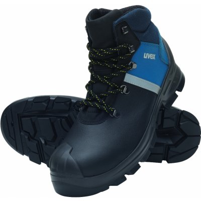 Uvex 65132 bezpečnostní obuv S3 černá, modrá – Zboží Mobilmania