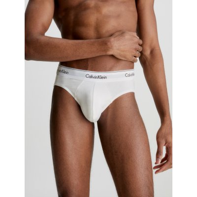 Calvin Klein pánské slipy 3 Pack Briefs Modern Cotton 000NB2379AMP1 černá/bílá/šedá – Zboží Mobilmania