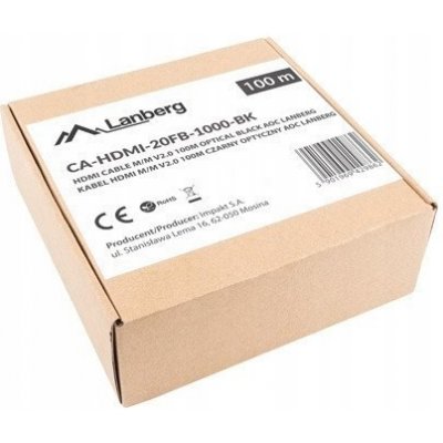 Lanberg CA-HDMI-20FB-1000-BK