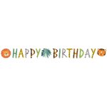 BANNER Happy Birthday Baby Safari 180x15cm – Zboží Dáma