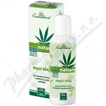 Cannaderm Natura mycí olej 100 ml