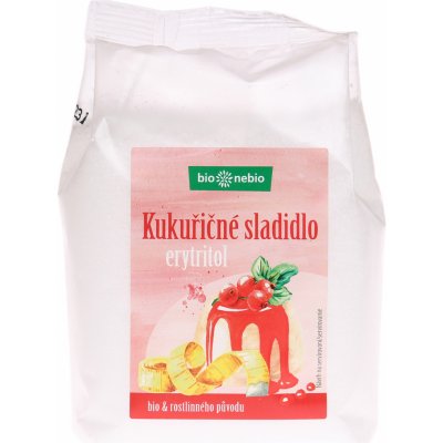 BioNebio Bio kukuřičné sladidlo erytritol 500 g – Hledejceny.cz
