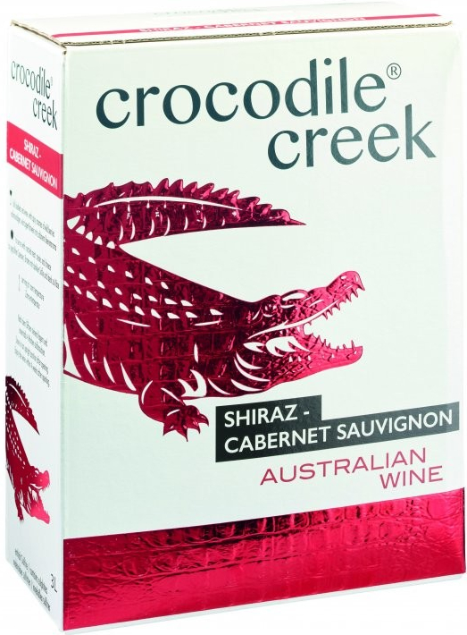 Crocodile Creek Trocken Shiraz Cabernet sauvignon bag in box 3 l