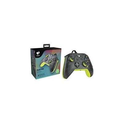 PDP Wired Controller - Electric Carbon (XSX/X1/PC)