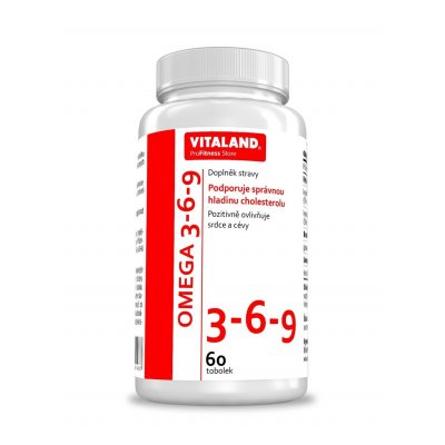 Vitaland Omega 3 6 9 1200 mg 60 tablet