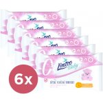 Linteo Baby Soft & Cream vlhčené ubrousky 6 x 24 ks – Hledejceny.cz