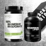 Prom-In 100% Magnesium Bisglycinate 390 g lemon + Magnesium+P5P 120 kapslí – Hledejceny.cz